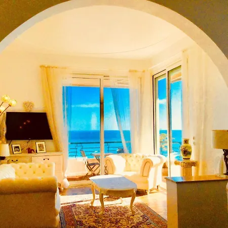 Endless Stunning Mediterranean Sea Views Promenade Des Apartment Nice